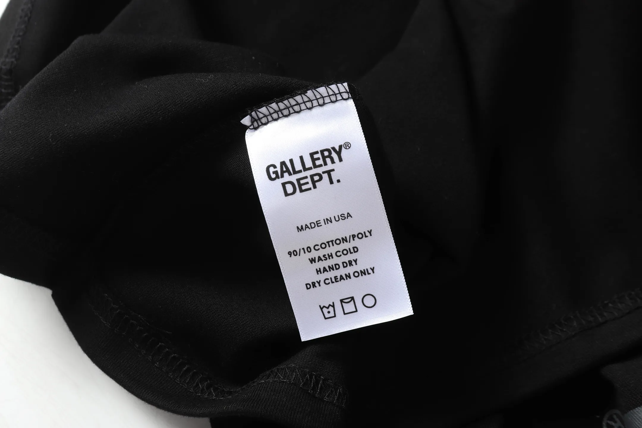GALLERY.DEPT Summer new short-sleeved style No.: D3310P104 Color: Black Red Size: S M L XL